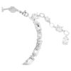 Mesmera-Armband mit gemischten Schliffformen, weiß, rhodiniert Mesmera-Armband mit gemischten Schliffformen, weiß, rhodiniert
