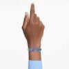 Millenia-Armband mit Achtkant-Schliff, Farbverlauf, Blau, rhodiniert Millenia-Armband mit Achtkant-Schliff, Farbverlauf, Blau, rhodiniert