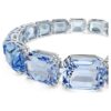 Millenia-Armband mit Achtkant-Schliff, Farbverlauf, Blau, rhodiniert Millenia-Armband mit Achtkant-Schliff, Farbverlauf, Blau, rhodiniert