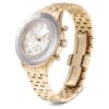 Octea Chrono Uhr Swiss Made, Metallarmband, goldfarben, champagnerfarbene Oberfläche Octea Chrono Uhr Swiss Made, Metallarmband, goldfarben, champagnerfarbene Oberfläche