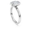 Ring mit achteckiger Fassung, im Labor gezüchtete Diamanten, 2,0 Karat insgesamt, achteckige Form, 14-karätiges Weißgold Ring mit achteckiger Fassung, im Labor gezüchtete Diamanten, 2,0 Karat insgesamt, achteckige Form, 14-karätiges Weißgold