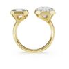 Ring mit achteckiger Fassung, im Labor gezüchtete Diamanten 4,10 Karat insgesamt, achteckige Form, 18 Karat Gelbgold Ring mit achteckiger Fassung, im Labor gezüchtete Diamanten 4,10 Karat insgesamt, achteckige Form, 18 Karat Gelbgold