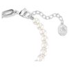 Schwan-Armband mit Kristallperlen, Schwan, schwarz, Metallmix-Finish Schwan-Armband mit Kristallperlen, Schwan, schwarz, Metallmix-Finish