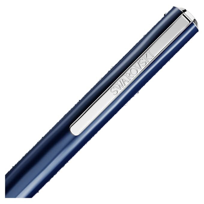 Shimmer-Kugelschreiber Blau, blau lackiert, verchromt Shimmer-Kugelschreiber Blau, blau lackiert, verchromt