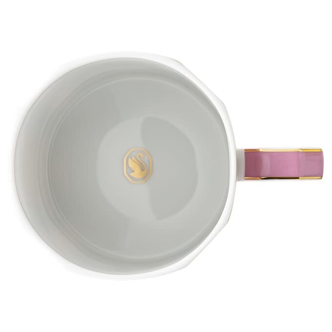 Signum-Becher mit Deckel aus Porzellan, Rosa Signum-Becher mit Deckel aus Porzellan, Rosa