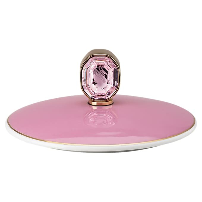 Signum-Becher mit Deckel aus Porzellan, Rosa Signum-Becher mit Deckel aus Porzellan, Rosa