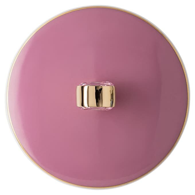 Signum-Becher mit Deckel aus Porzellan, Rosa Signum-Becher mit Deckel aus Porzellan, Rosa