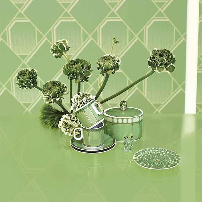 Signum Espresso-Set aus Porzellan, mehrfarbig Signum Espresso-Set aus Porzellan, mehrfarbig
