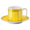 Signum Espresso-Set aus Porzellan, mehrfarbig