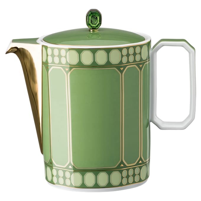 Signum Kaffeekanne aus Porzellan, grün Signum Kaffeekanne aus Porzellan, grün