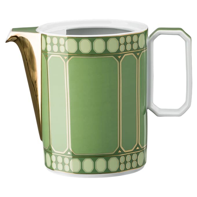 Signum Kaffeekanne aus Porzellan, grün Signum Kaffeekanne aus Porzellan, grün