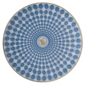 Signum Porzellanteller, klein, blau