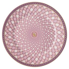 Signum Brotteller aus Porzellan, rosa