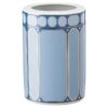 Signum-Vase aus Porzellan, mittelgroß, blau Signum-Vase aus Porzellan, mittelgroß, blau