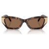 Sonnenbrille in Cat-Eye-Form, Sk6029, Braun Sonnenbrille in Cat-Eye-Form, Sk6029, Braun