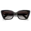 Sonnenbrille in Cat-Eye-Form, Sk6047, Schwarz Sonnenbrille in Cat-Eye-Form, Sk6047, Schwarz