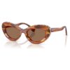 Sonnenbrille in Cat-Eye-Form, Sk6061U, Braun Sonnenbrille in Cat-Eye-Form, Sk6061U, Braun