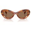 Sonnenbrille in Cat-Eye-Form, Sk6061U, Braun Sonnenbrille in Cat-Eye-Form, Sk6061U, Braun
