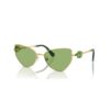 Sonnenbrille in Cat-Eye-Form, Sk7003, grün Sonnenbrille in Cat-Eye-Form, Sk7003, grün