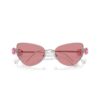 Sonnenbrille in Cat-Eye-Form, Sk7003, Rosa Sonnenbrille in Cat-Eye-Form, Sk7003, Rosa