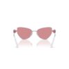 Sonnenbrille in Cat-Eye-Form, Sk7003, Rosa Sonnenbrille in Cat-Eye-Form, Sk7003, Rosa