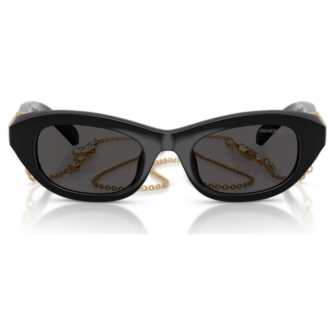 Sonnenbrille in Kissenform, schwarz Sonnenbrille in Kissenform, schwarz