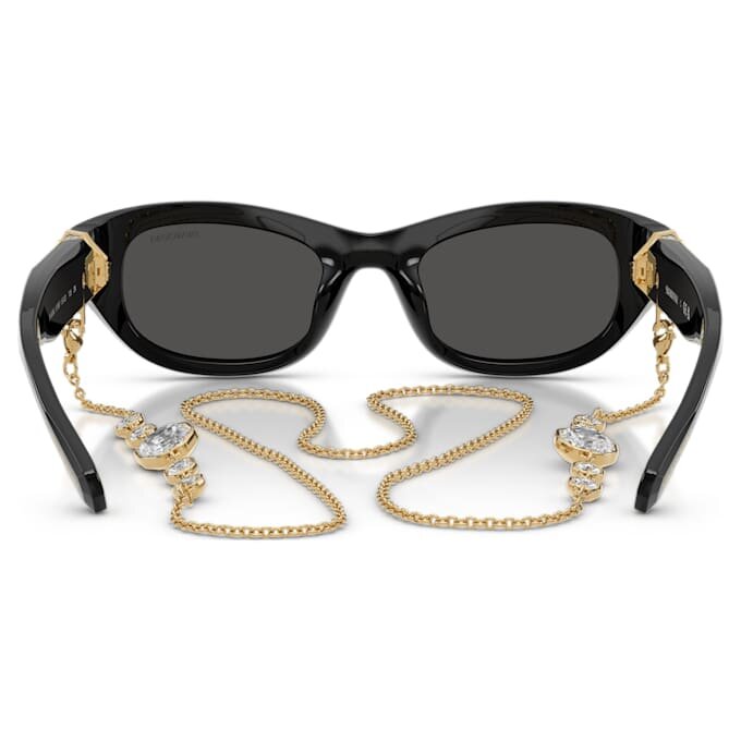 Sonnenbrille in Kissenform, schwarz Sonnenbrille in Kissenform, schwarz