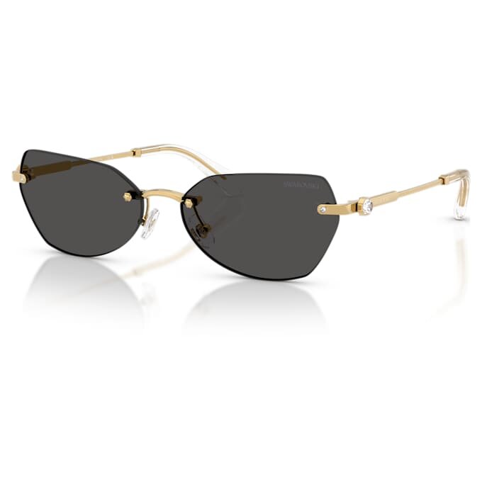 Sonnenbrille in Kissenform, Sk7038, goldfarben Sonnenbrille in Kissenform, Sk7038, goldfarben