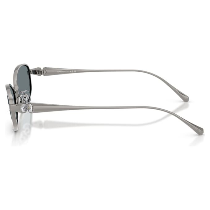 Sonnenbrille in Kissenform, Sk7042, silberfarben Sonnenbrille in Kissenform, Sk7042, silberfarben