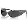 Sonnenbrille in Maskenform, SK6027, Schwarz Sonnenbrille in Maskenform, SK6027, Schwarz