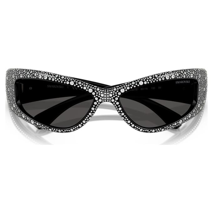 Sonnenbrille in Maskenform, SK6027, Schwarz Sonnenbrille in Maskenform, SK6027, Schwarz