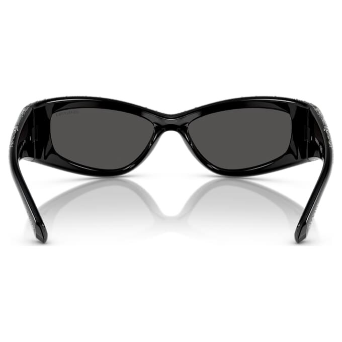 Sonnenbrille in Maskenform, SK6027, Schwarz Sonnenbrille in Maskenform, SK6027, Schwarz