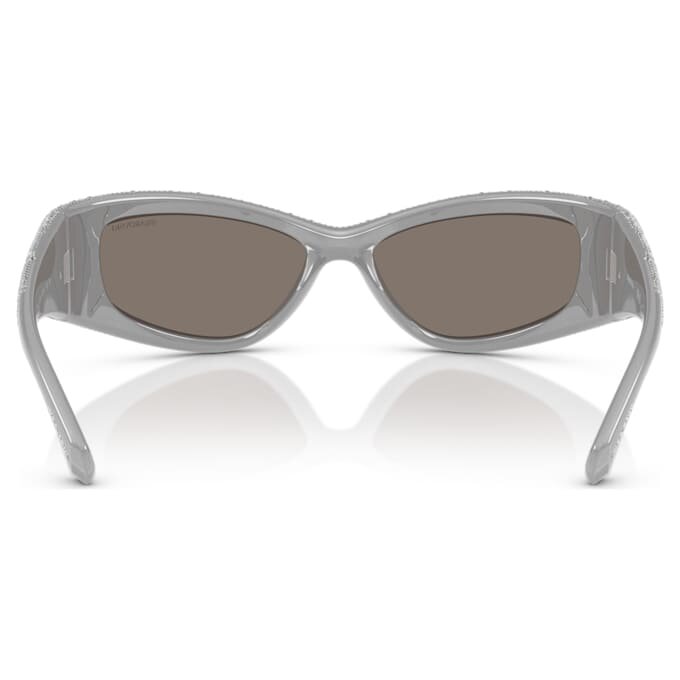 Sonnenbrille in Maskenform, Sk6027, silberfarben Sonnenbrille in Maskenform, Sk6027, silberfarben