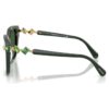 Sonnenbrille in quadratischer Form, grün Sonnenbrille in quadratischer Form, grün