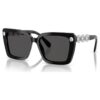 Sonnenbrille in quadratischer Form, Sk6032, Schwarz Sonnenbrille in quadratischer Form, Sk6032, Schwarz