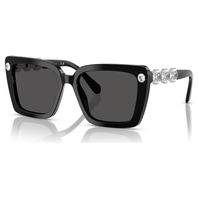 Sonnenbrille in quadratischer Form, Sk6032, Schwarz Sonnenbrille in quadratischer Form, Sk6032, Schwarz