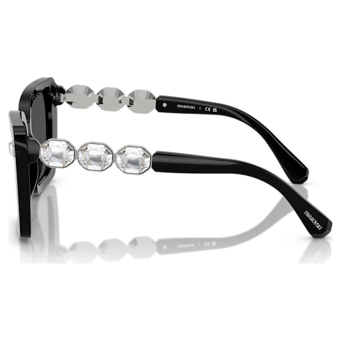 Sonnenbrille in quadratischer Form, Sk6032, Schwarz Sonnenbrille in quadratischer Form, Sk6032, Schwarz