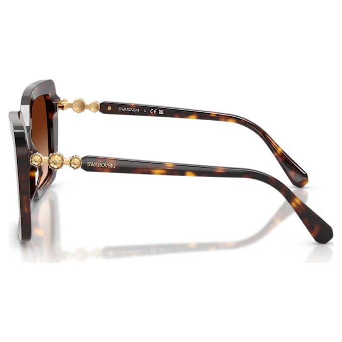 Sonnenbrille in quadratischer Form, Sk6049, Braun Sonnenbrille in quadratischer Form, Sk6049, Braun