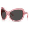 Sonnenbrille Oversize, Cat-Eye-Form, Sk6052, Rosa Sonnenbrille Oversize, Cat-Eye-Form, Sk6052, Rosa