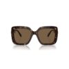 Sonnenbrille, Oversize, quadratische Form, SK6001, braun Sonnenbrille, Oversize, quadratische Form, SK6001, braun