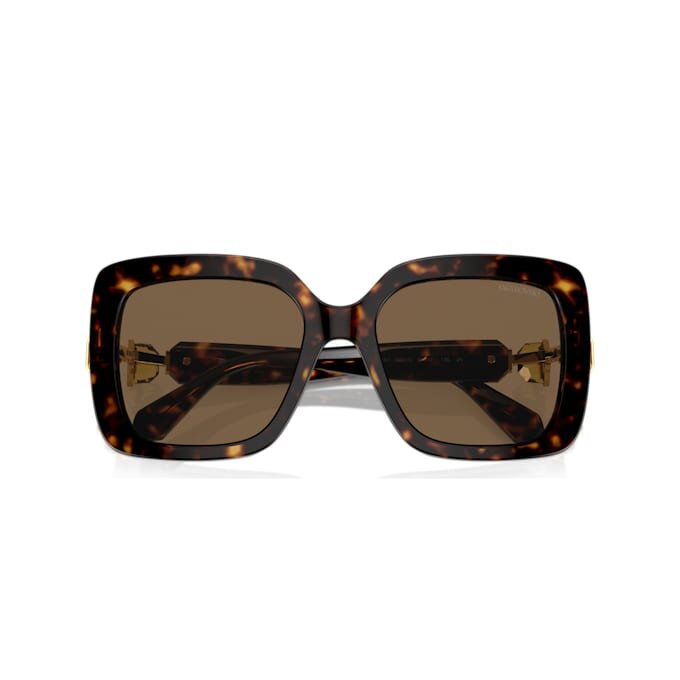 Sonnenbrille, Oversize, quadratische Form, SK6001, braun Sonnenbrille, Oversize, quadratische Form, SK6001, braun