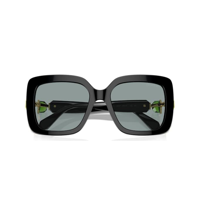 Sonnenbrille, Oversize, quadratische Form, SK6001, Schwarz Sonnenbrille, Oversize, quadratische Form, SK6001, Schwarz