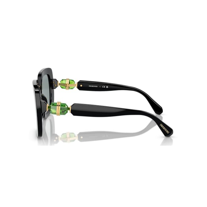 Sonnenbrille, Oversize, quadratische Form, SK6001, Schwarz Sonnenbrille, Oversize, quadratische Form, SK6001, Schwarz