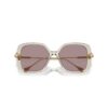 Sonnenbrille, Oversize, quadratische Form, SK6011, Lila Sonnenbrille, Oversize, quadratische Form, SK6011, Lila