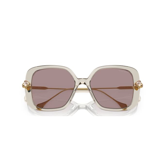 Sonnenbrille, Oversize, quadratische Form, SK6011, Lila Sonnenbrille, Oversize, quadratische Form, SK6011, Lila