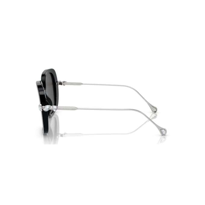 Sonnenbrille, Oversize, quadratische Form, Sk6011, Schwarz Sonnenbrille, Oversize, quadratische Form, Sk6011, Schwarz