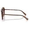 Sonnenbrille, quadratische Form, braun