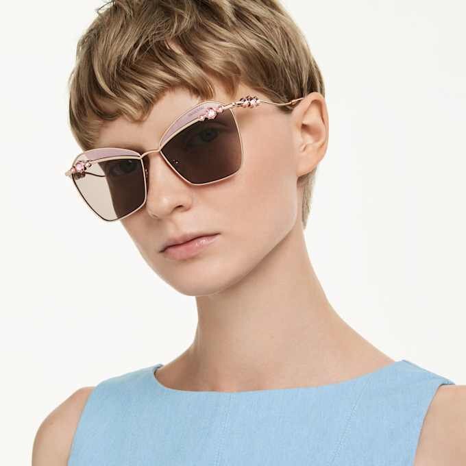 Sonnenbrille, quadratische Form, Sk7040, Rosa Sonnenbrille, quadratische Form, Sk7040, Rosa