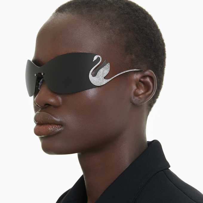 Sonnenbrillen-Maske, Schwan, SK7020, Grau Sonnenbrillen-Maske, Schwan, SK7020, Grau