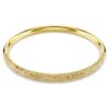 Sublima Armreif „Snow Pavé“, goldfarben, goldfarben plattiert Sublima Armreif „Snow Pavé“, goldfarben, goldfarben plattiert
